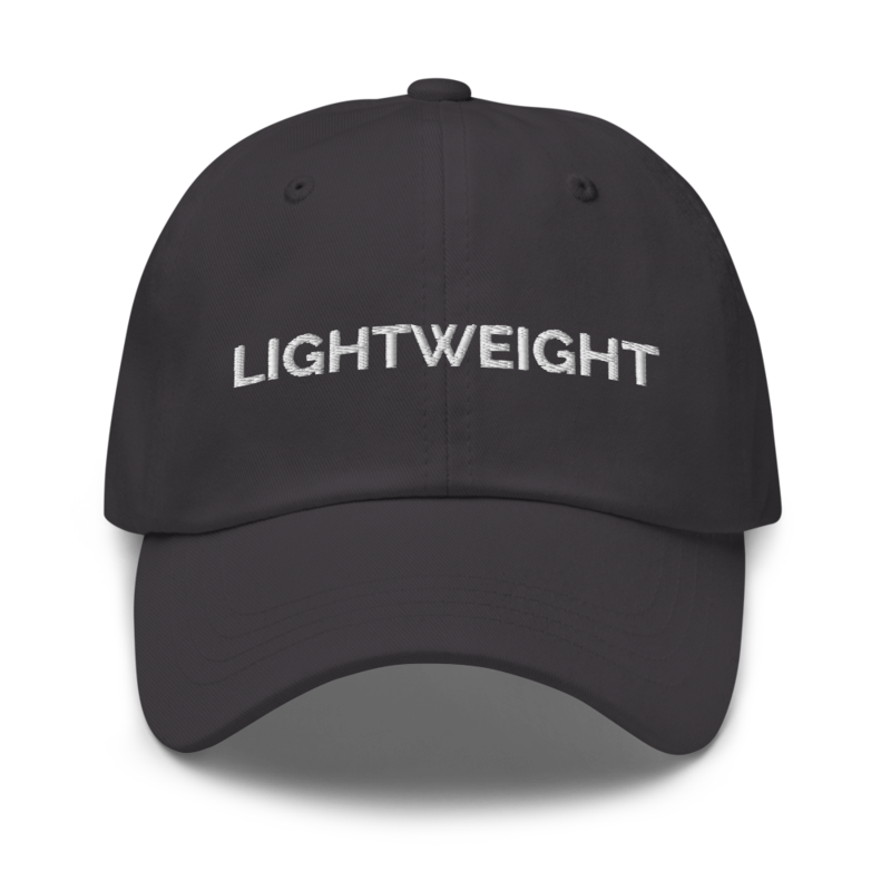 Lightweight Hat - Dark Grey