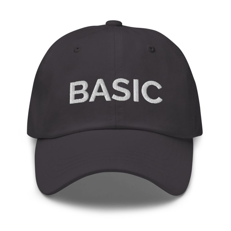 Basic Hat - Dark Grey