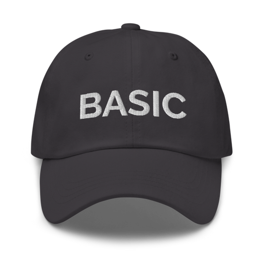 Basic Hat - Dark Grey