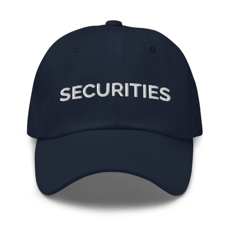 Securities Hat - Navy