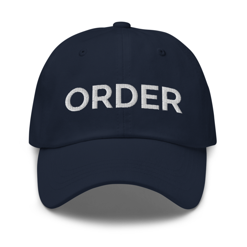 Order Hat - Navy