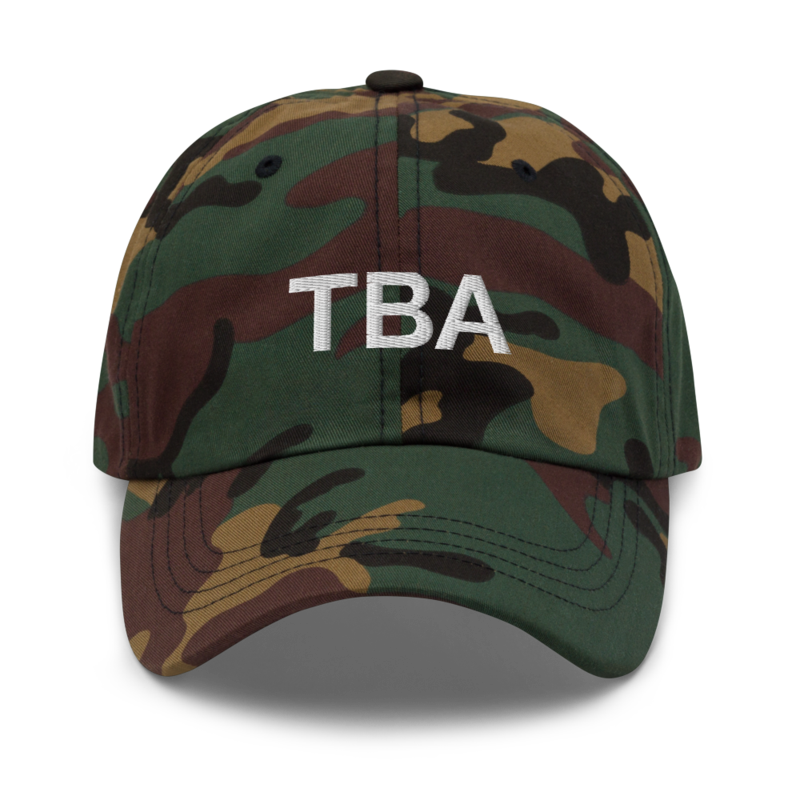 Tba Hat - Green Camo