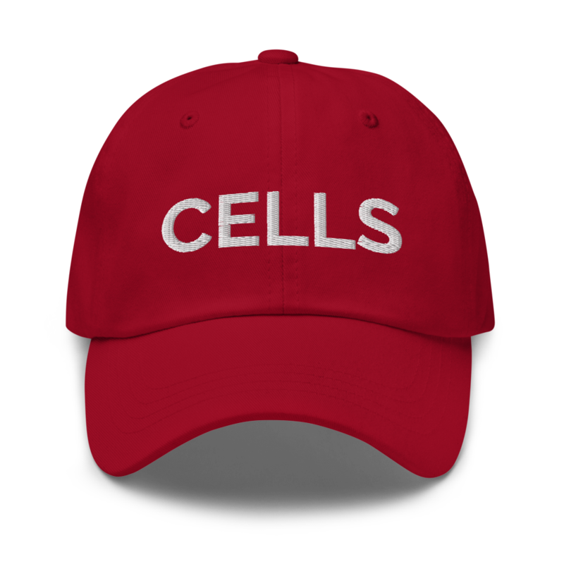 Cells Hat - Cranberry