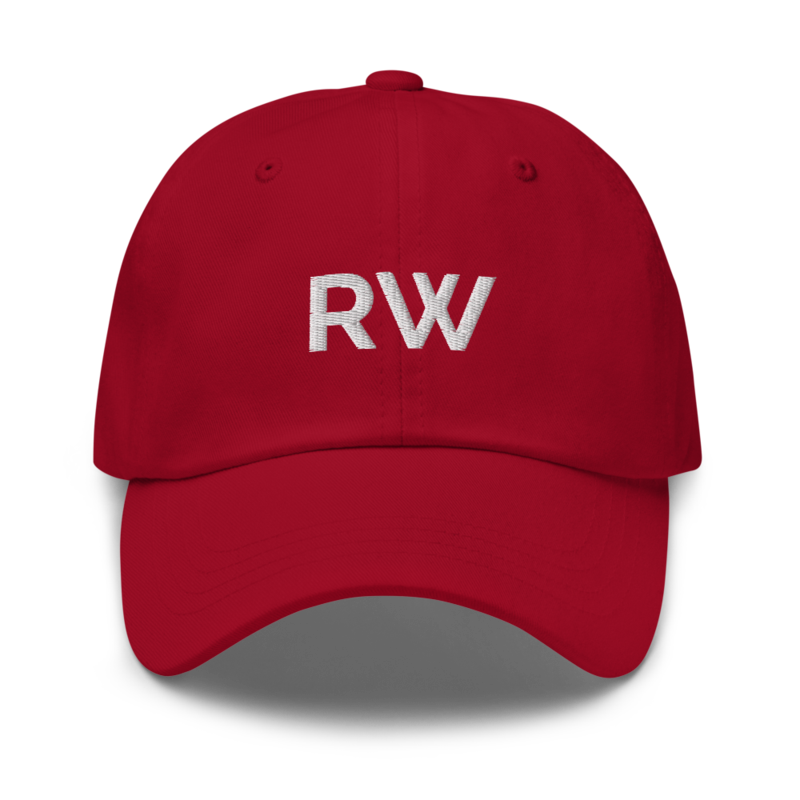 Rw Hat - Cranberry