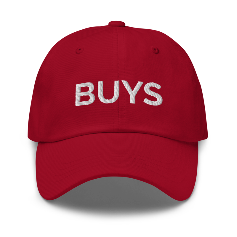 Buys Hat - Cranberry