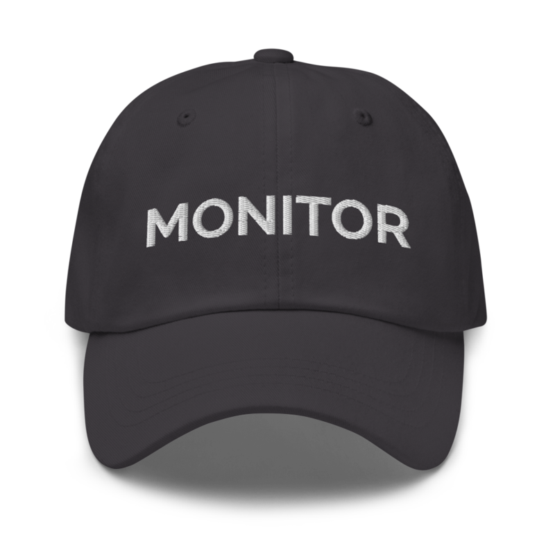 Monitor Hat - Dark Grey