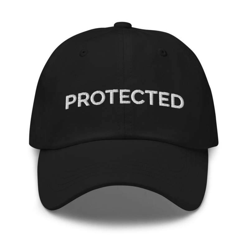 Protected Hat - Black