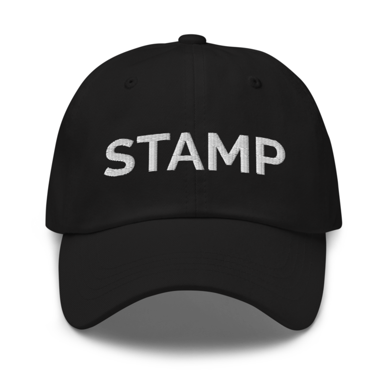 Stamp Hat - Black