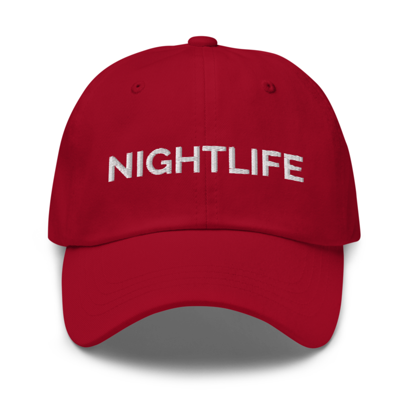 Nightlife Hat - Cranberry