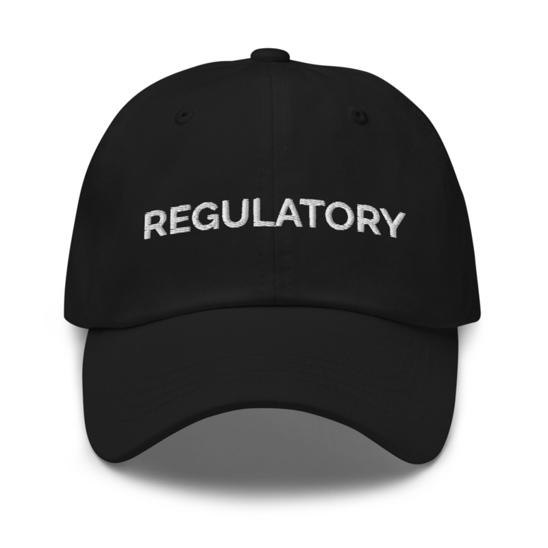 Regulatory Hat - Black