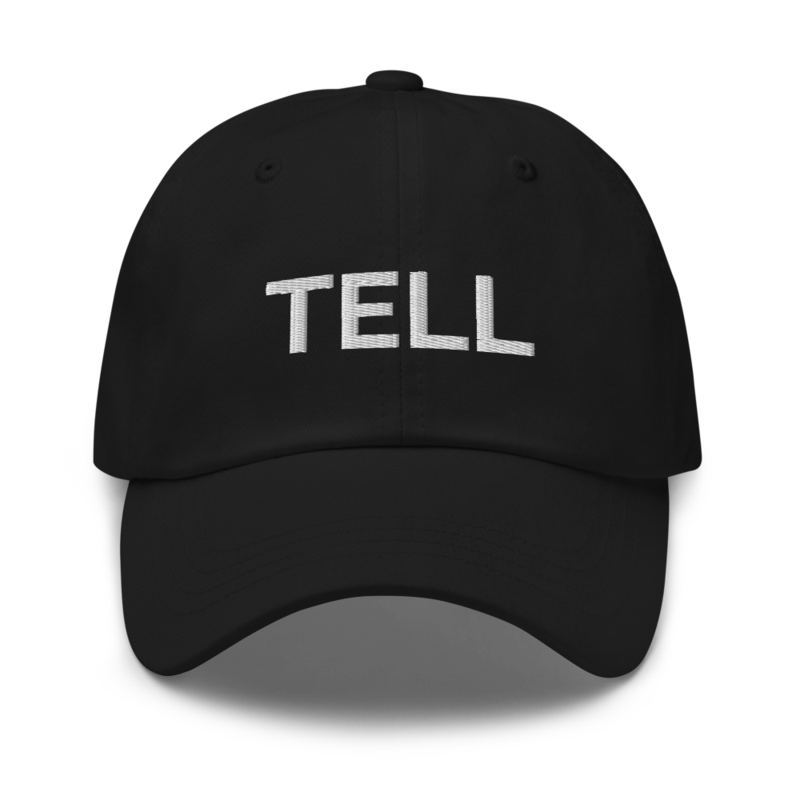 Tell Hat - Black