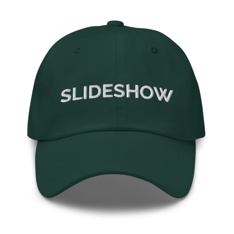 Slideshow Hat - Spruce
