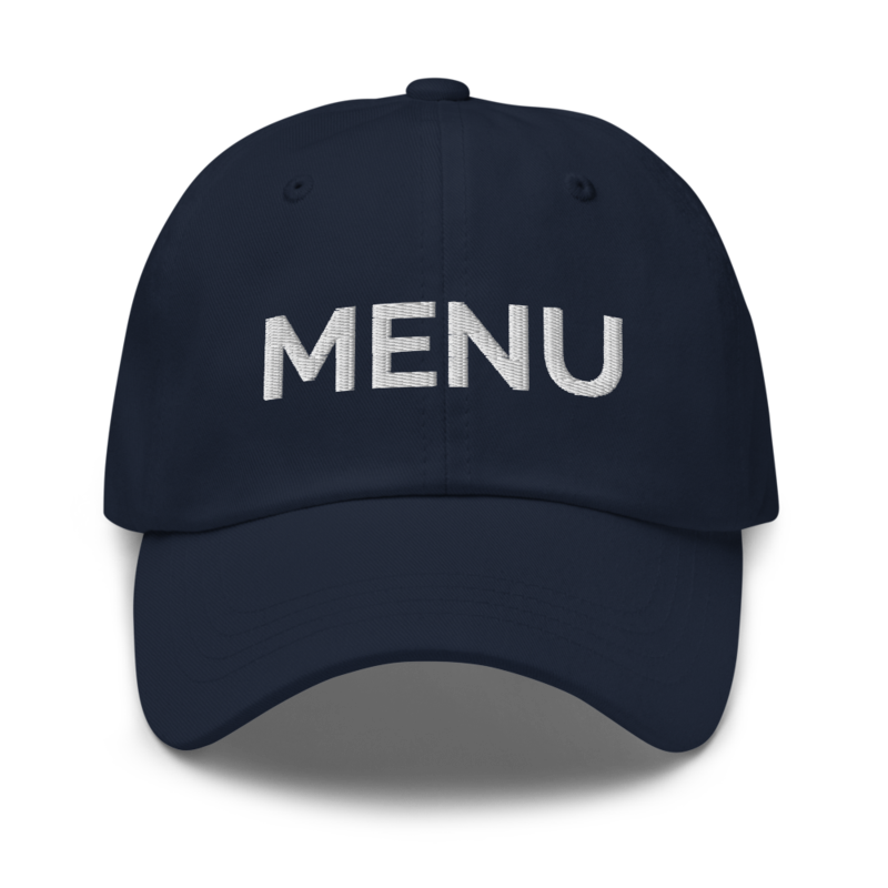 Menu Hat - Navy