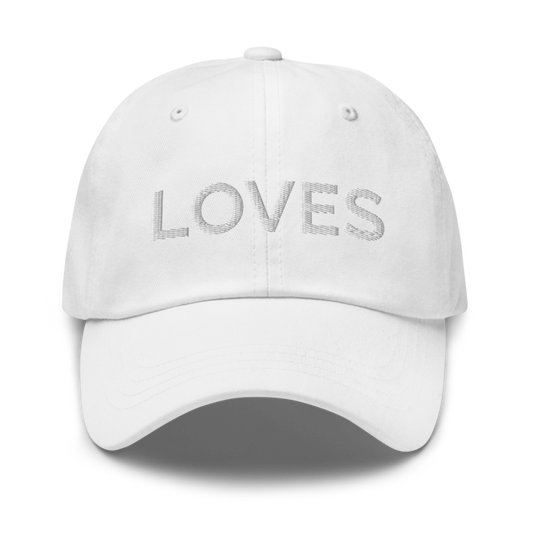 Loves Hat - White
