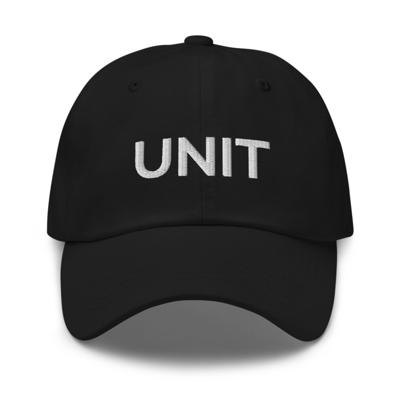 Unit Hat - Black