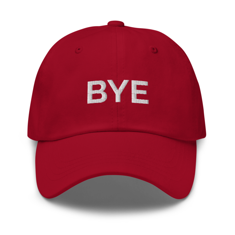 Bye Hat - Cranberry