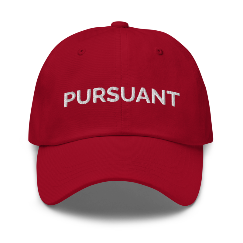 Pursuant Hat - Cranberry