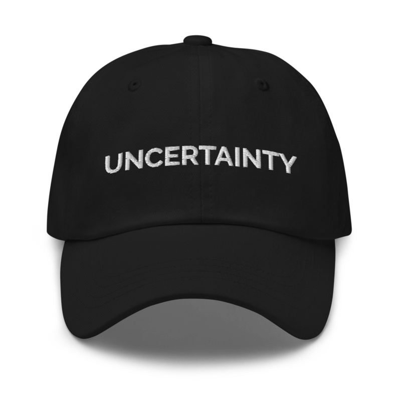 Uncertainty Hat - Black