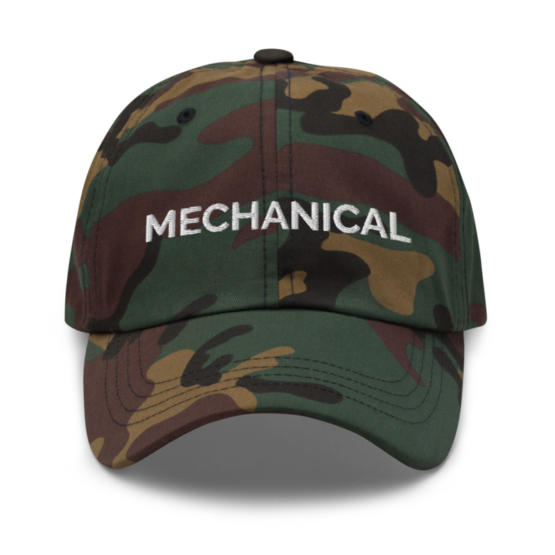 Mechanical Hat - Green Camo