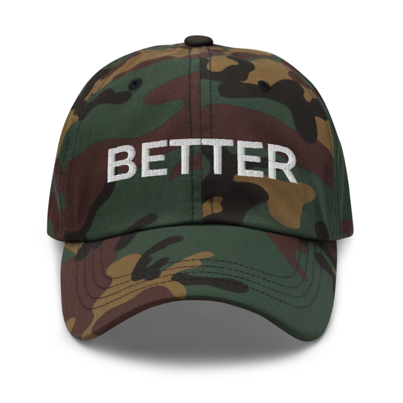 Better Hat - Green Camo