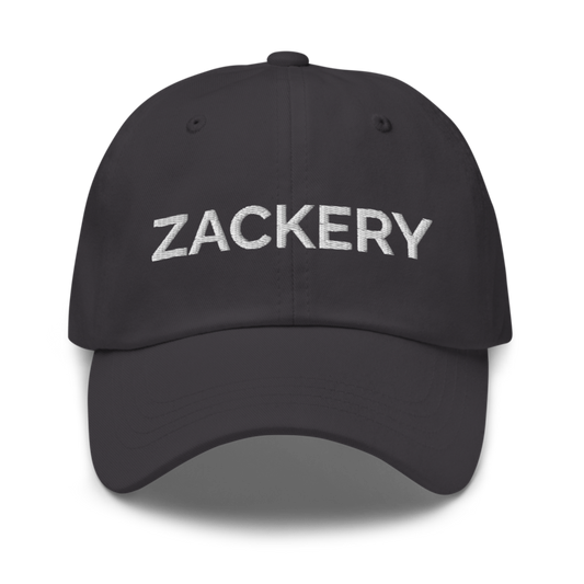 Zackery Hat - Dark Grey