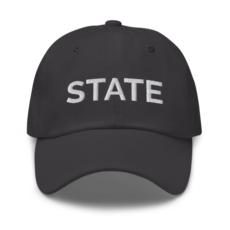 State Hat - Dark Grey