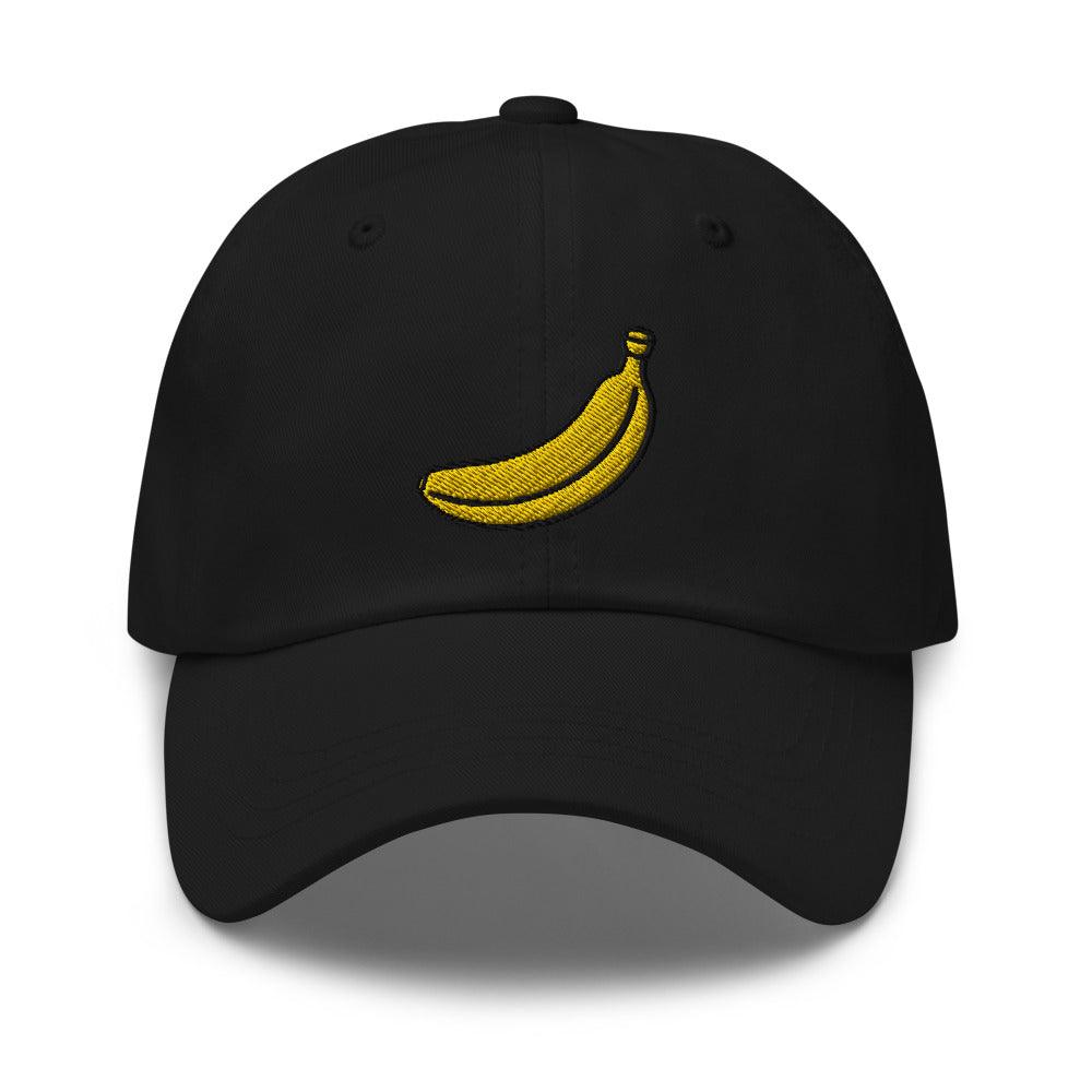 Banana hat in black