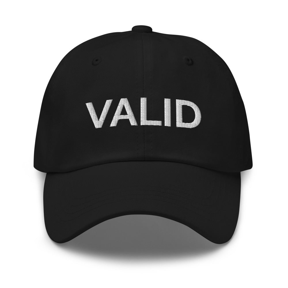 Valid Hat - Black