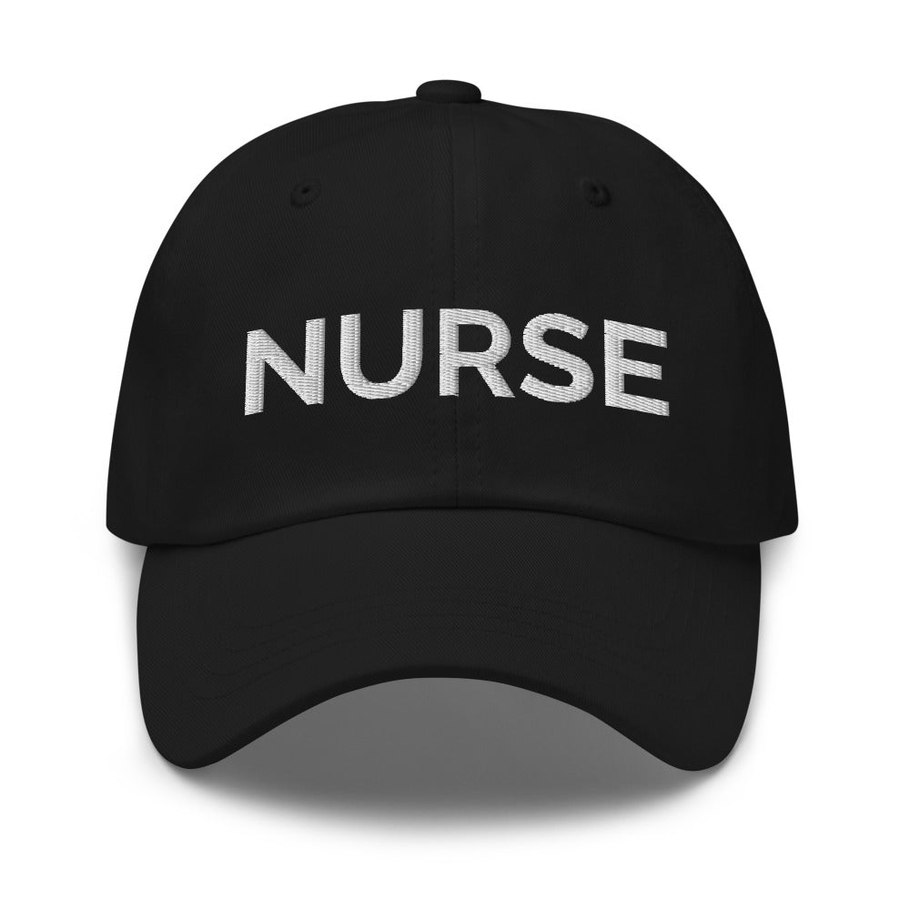 Nurse Hat - Black