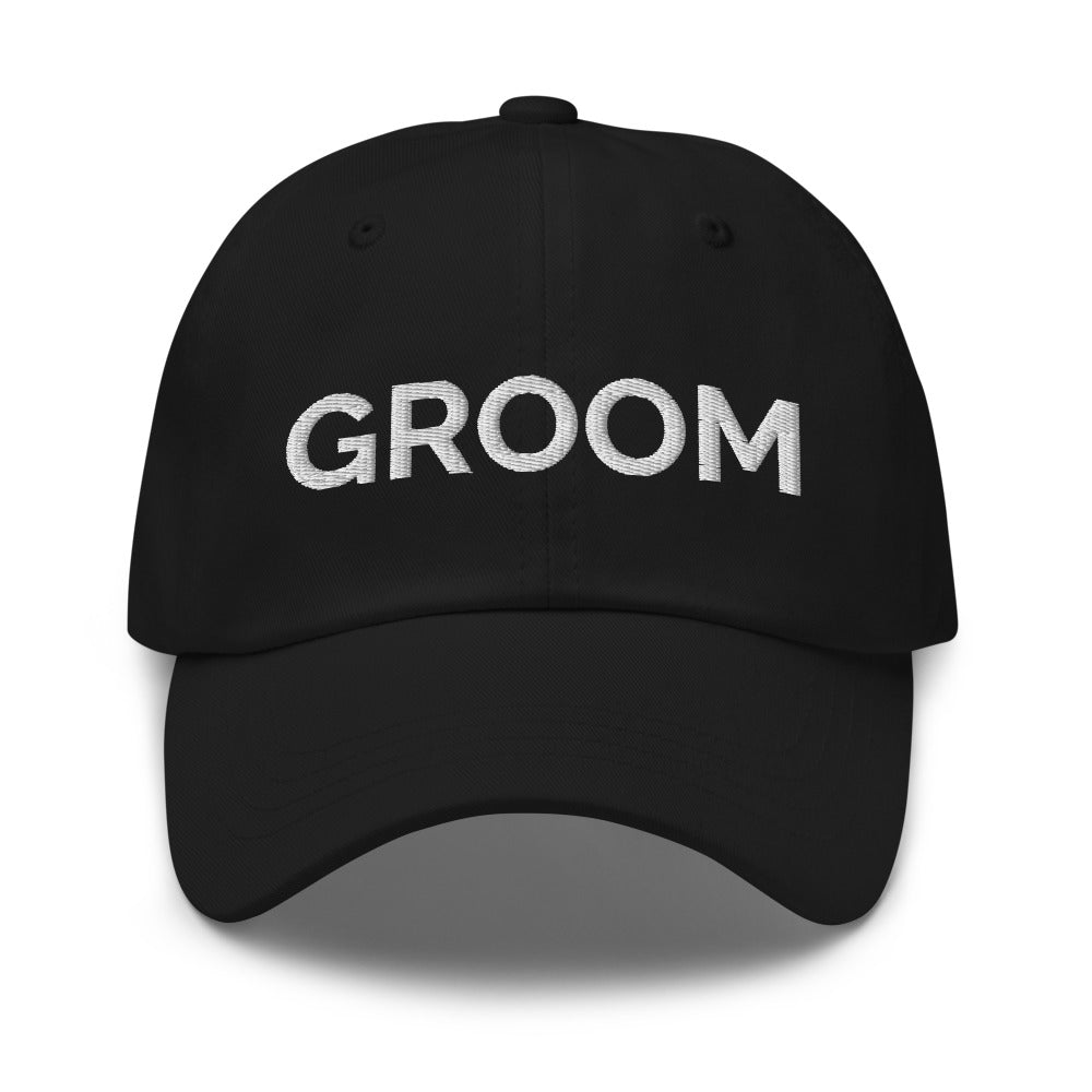 Groom Hat - Black