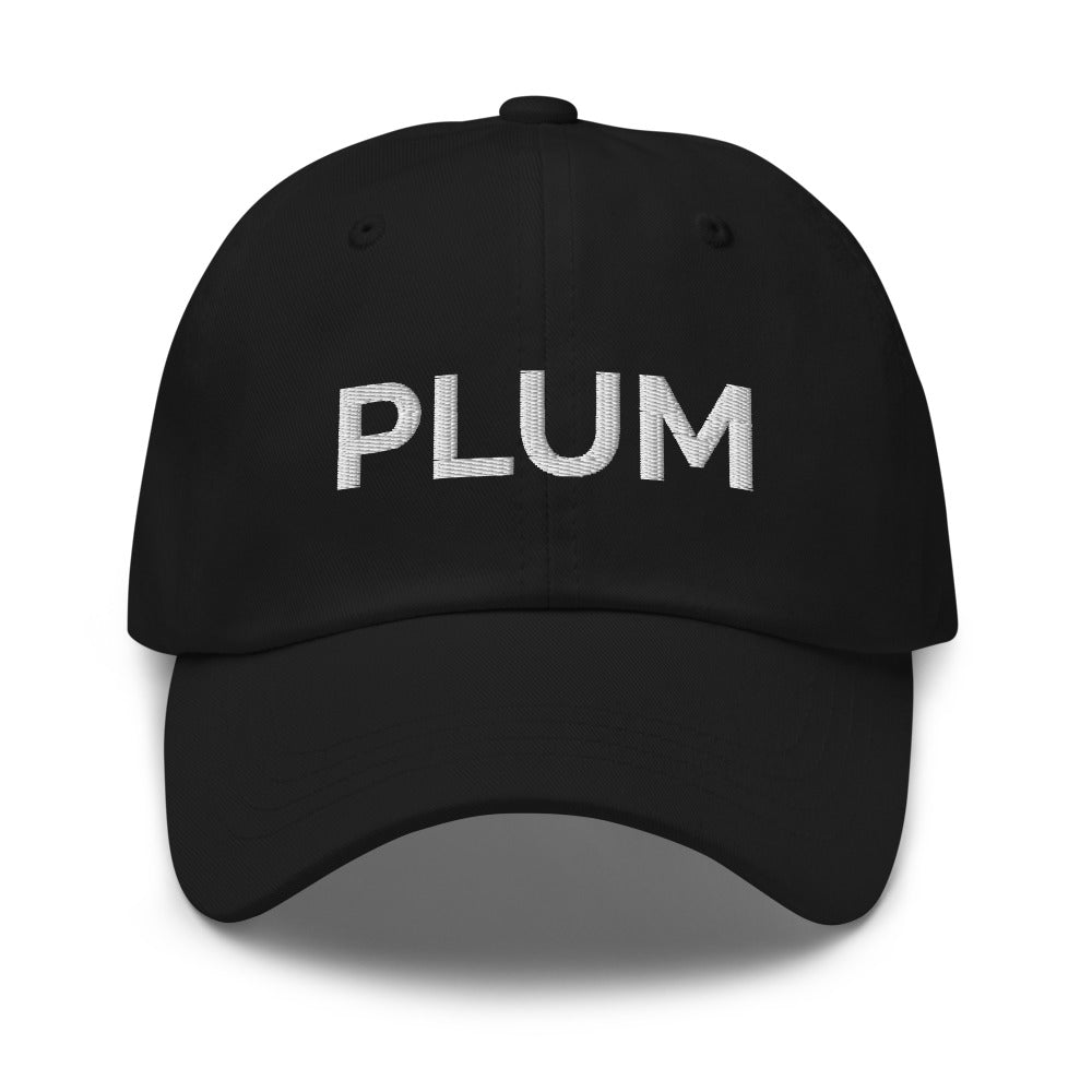 Plum Hat - Black