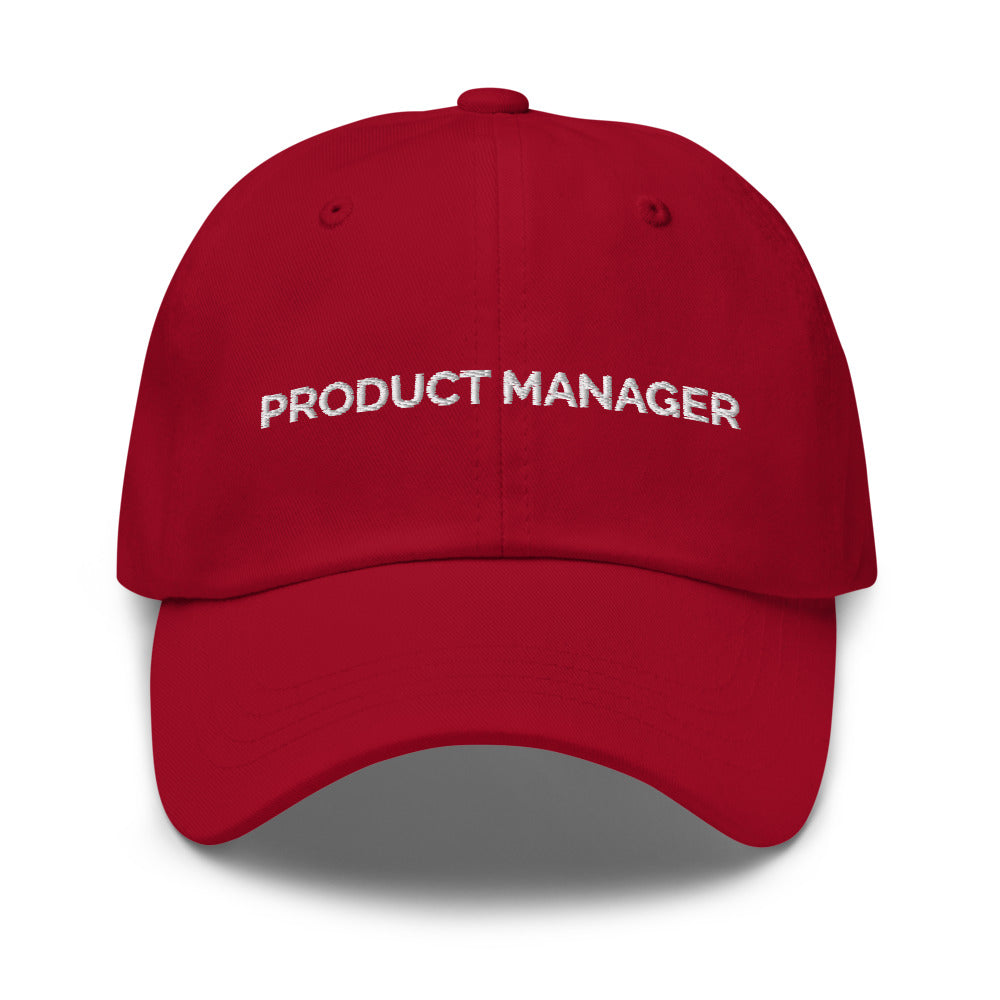 Product Manager Hat - Cranberry