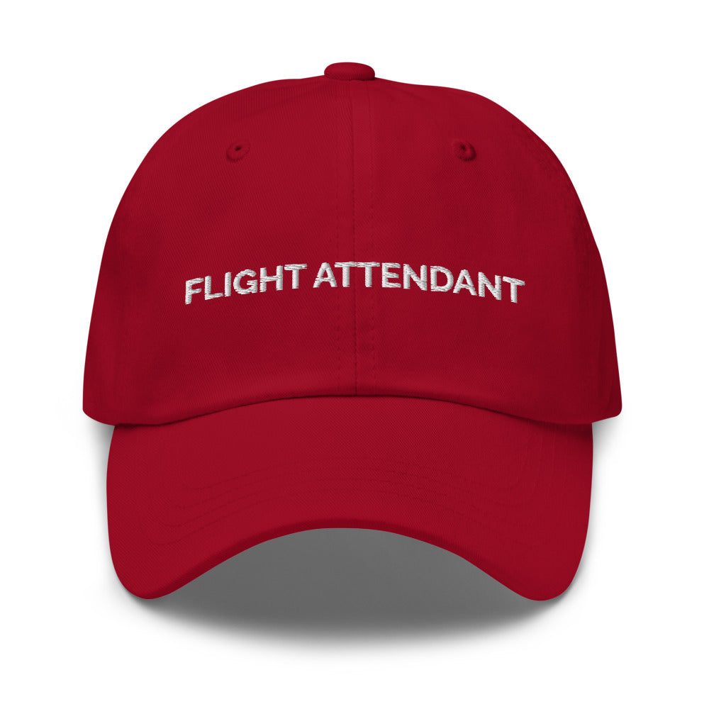 Flight Attendant Hat - Cranberry