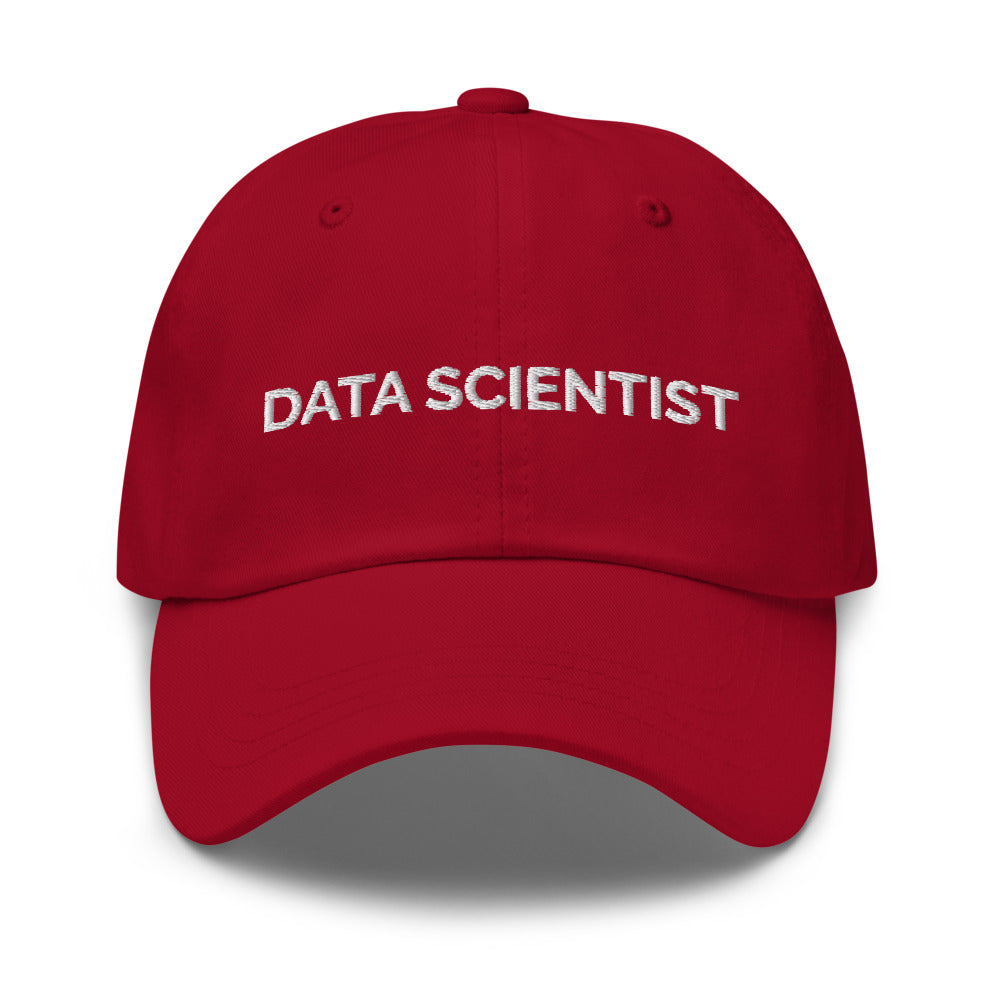 Data Scientist Hat - Cranberry