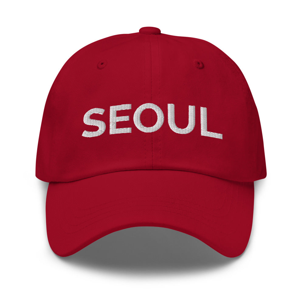 Seoul Hat - Cranberry