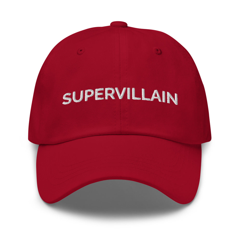 Supervillain Hat - Cranberry