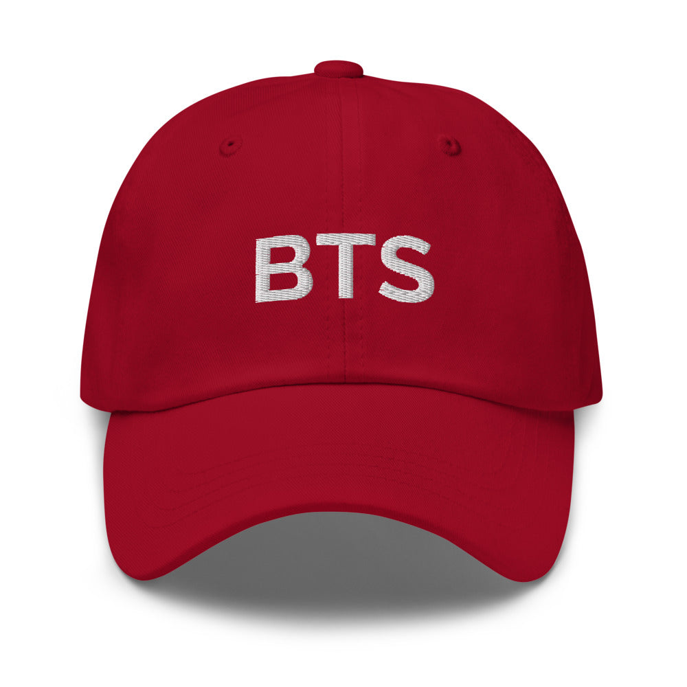 BTS Hat - Cranberry