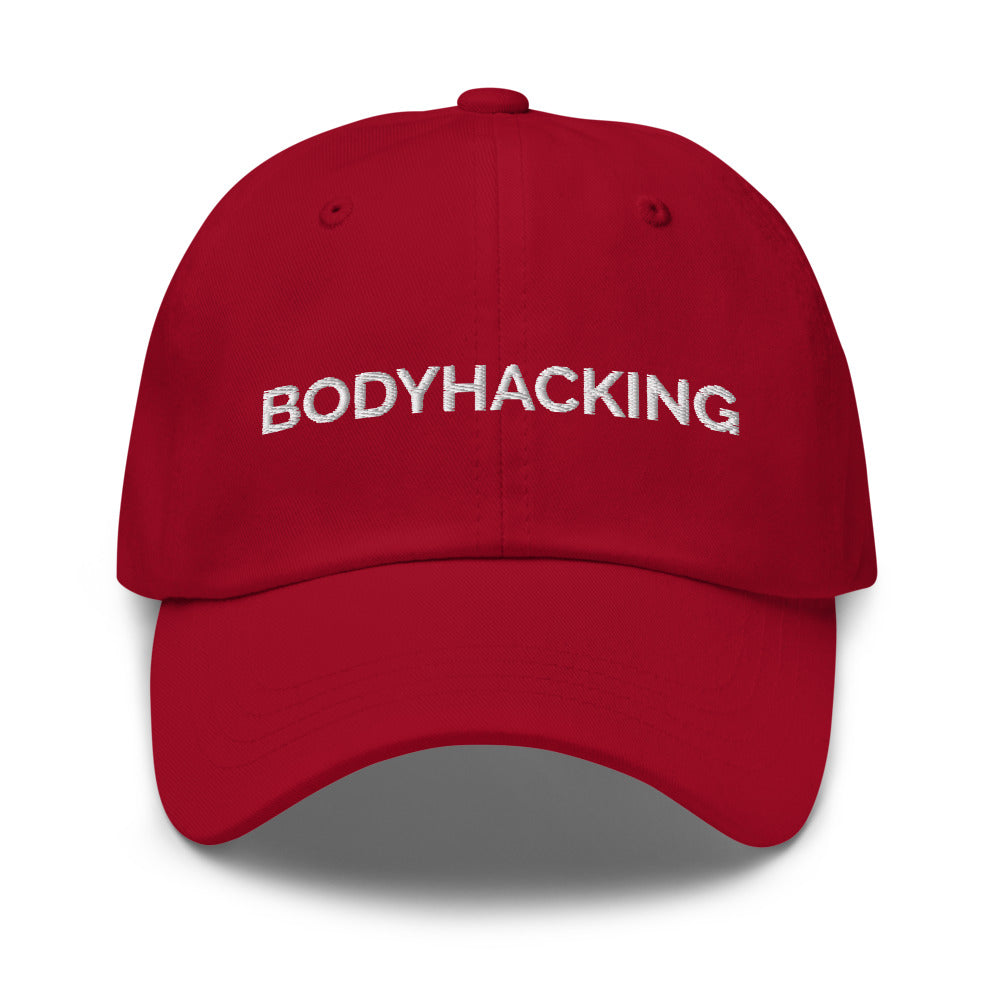 Bodyhacking Hat - Cranberry