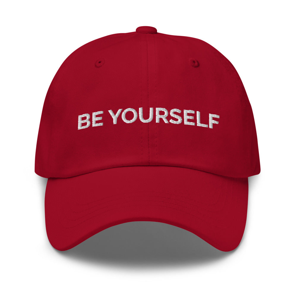 Be Yourself Hat - Cranberry