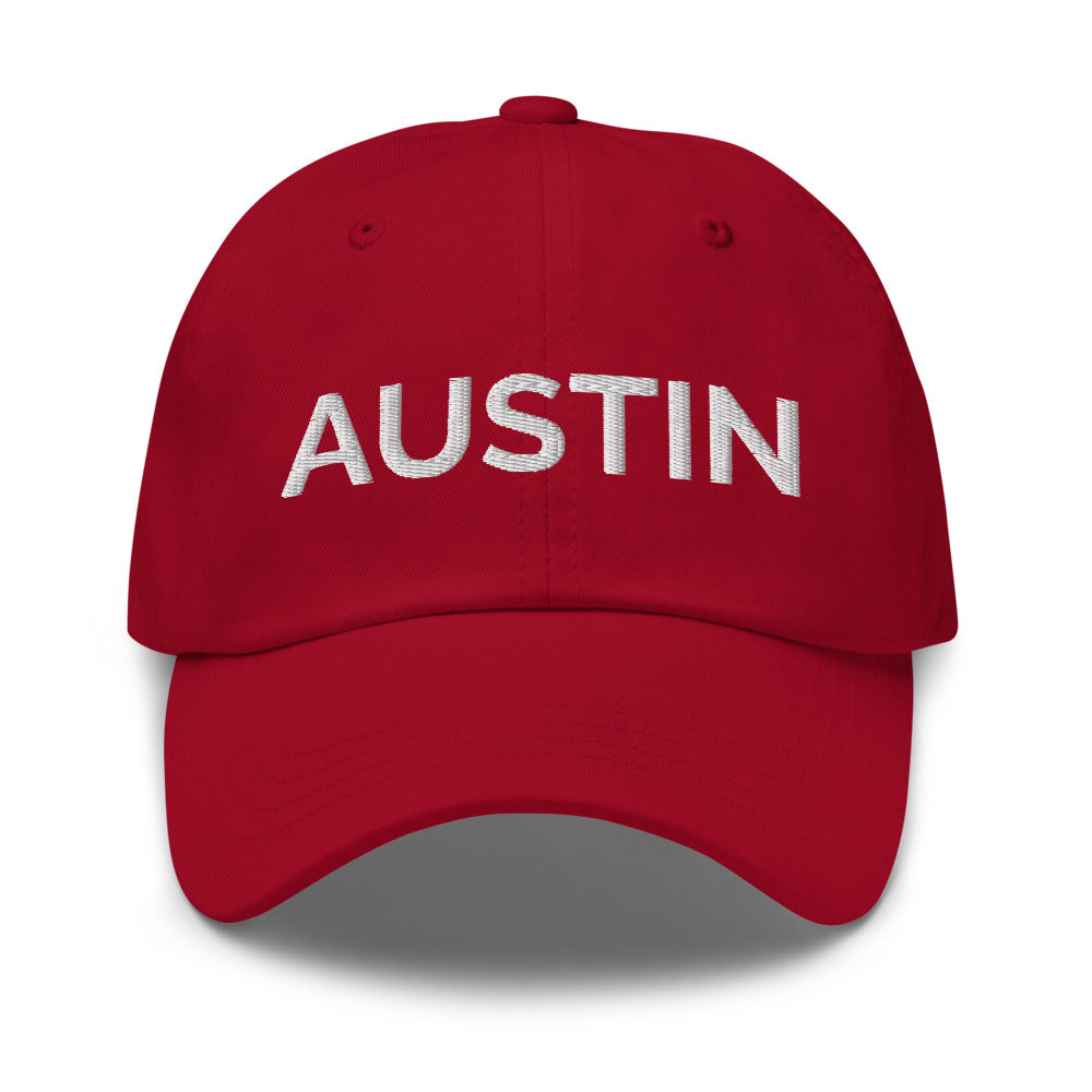 Austin Hat - Cranberry