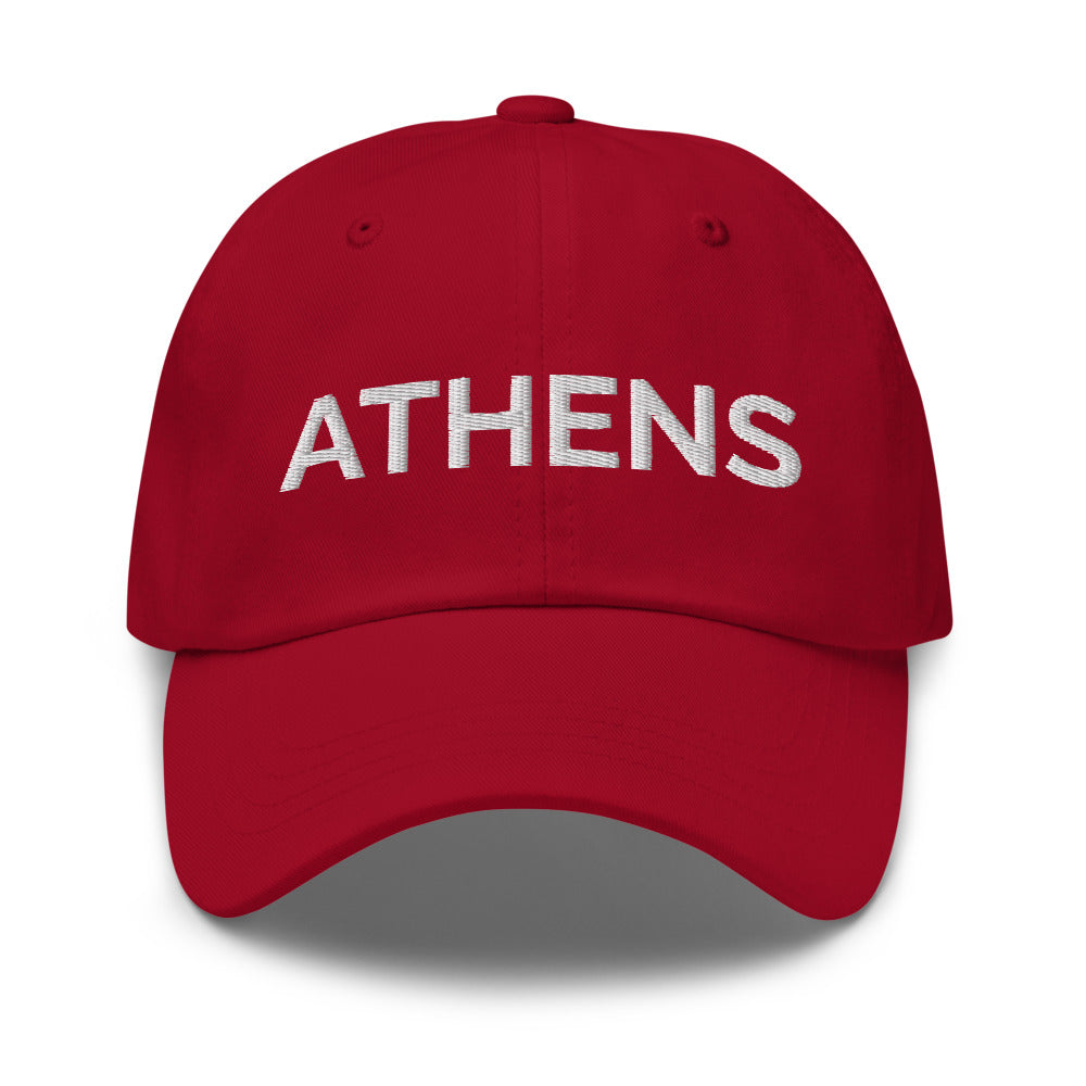 Athens Hat - Cranberry