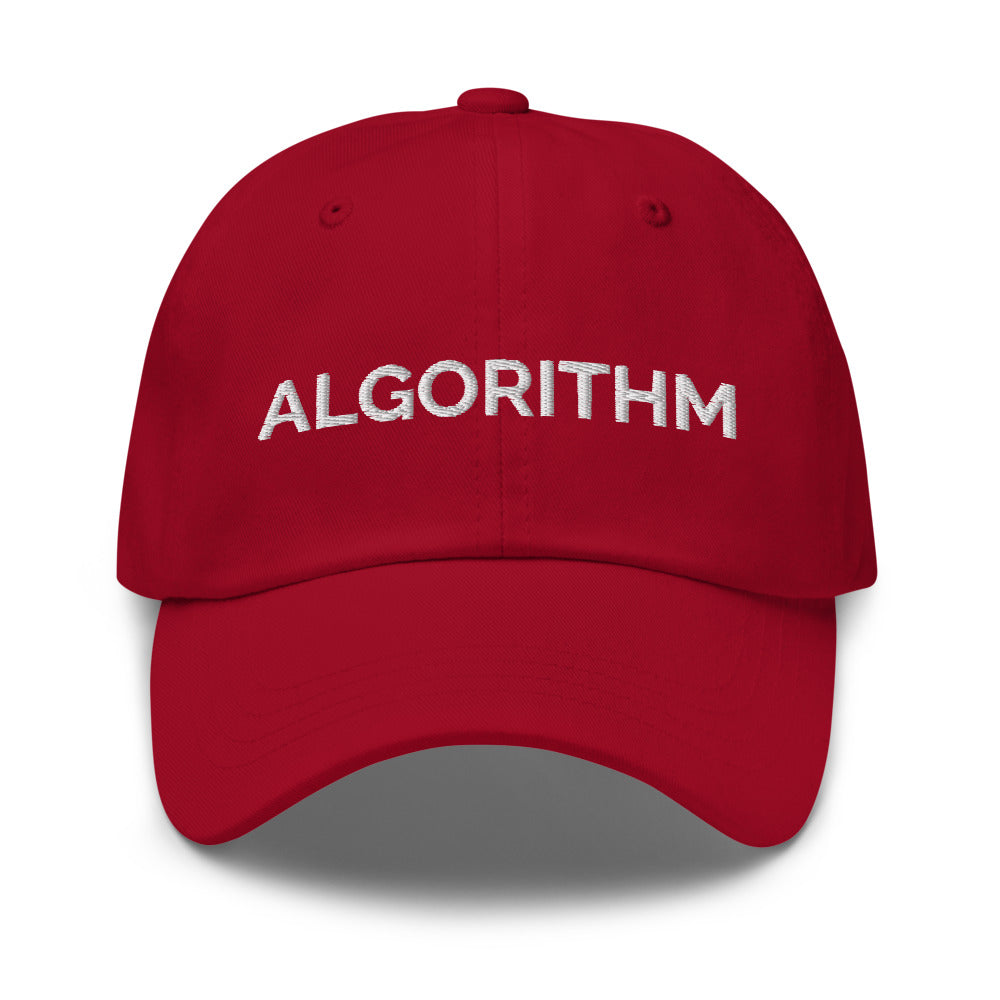 Algorithm Hat - Cranberry