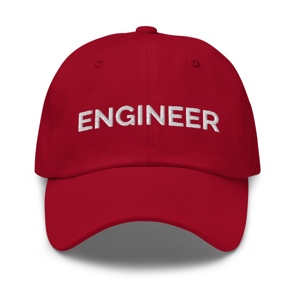 Engineer Hat - Cranberry