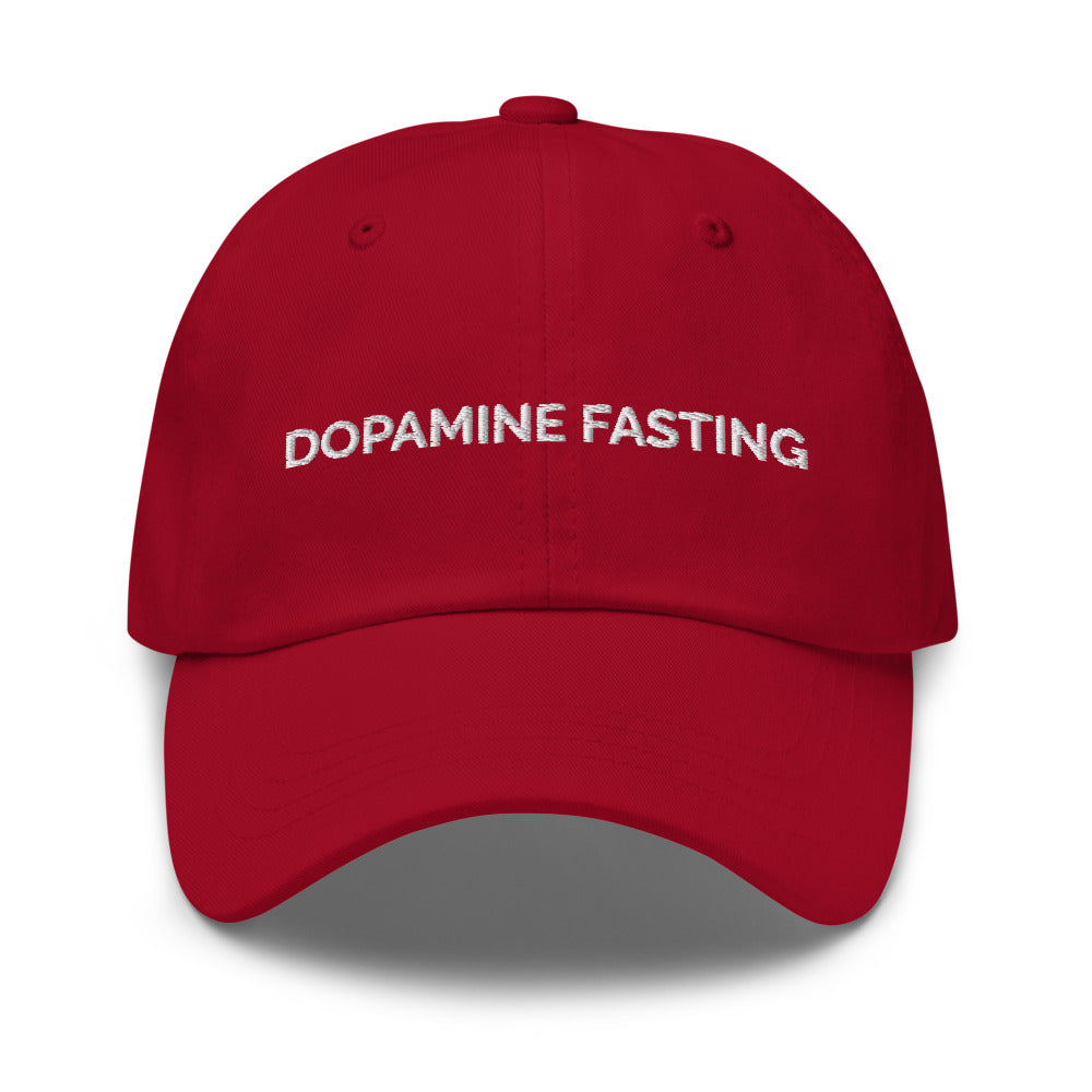 Dopamine Fasting Hat - Cranberry