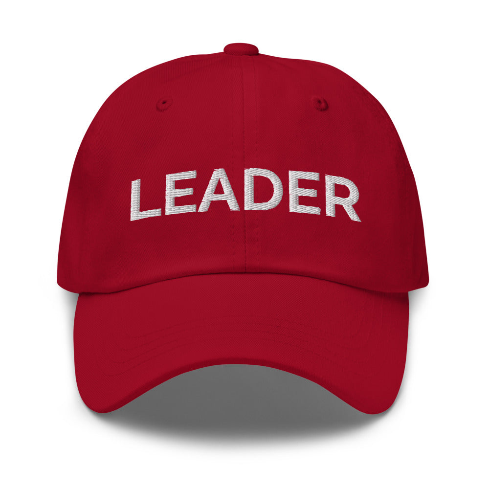 Leader Hat - Cranberry