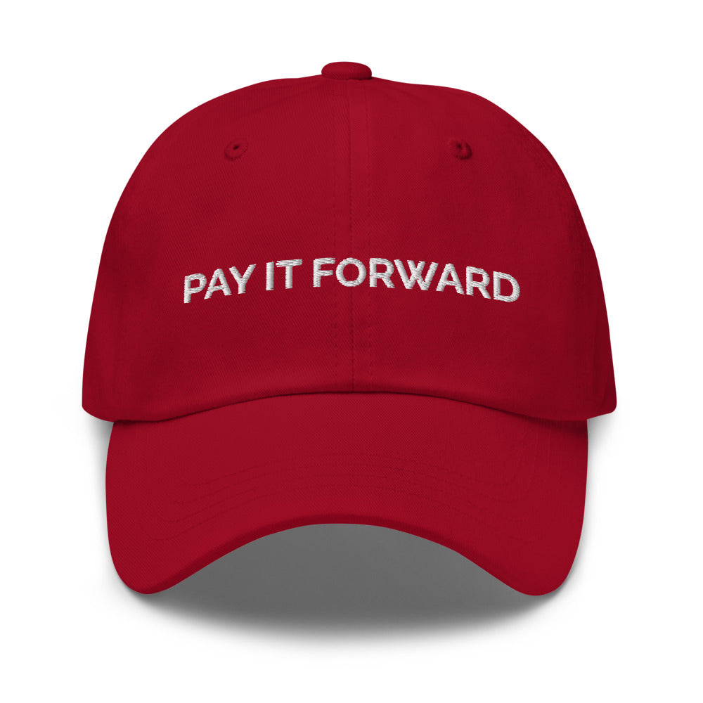 Pay It Forward Hat - Cranberry