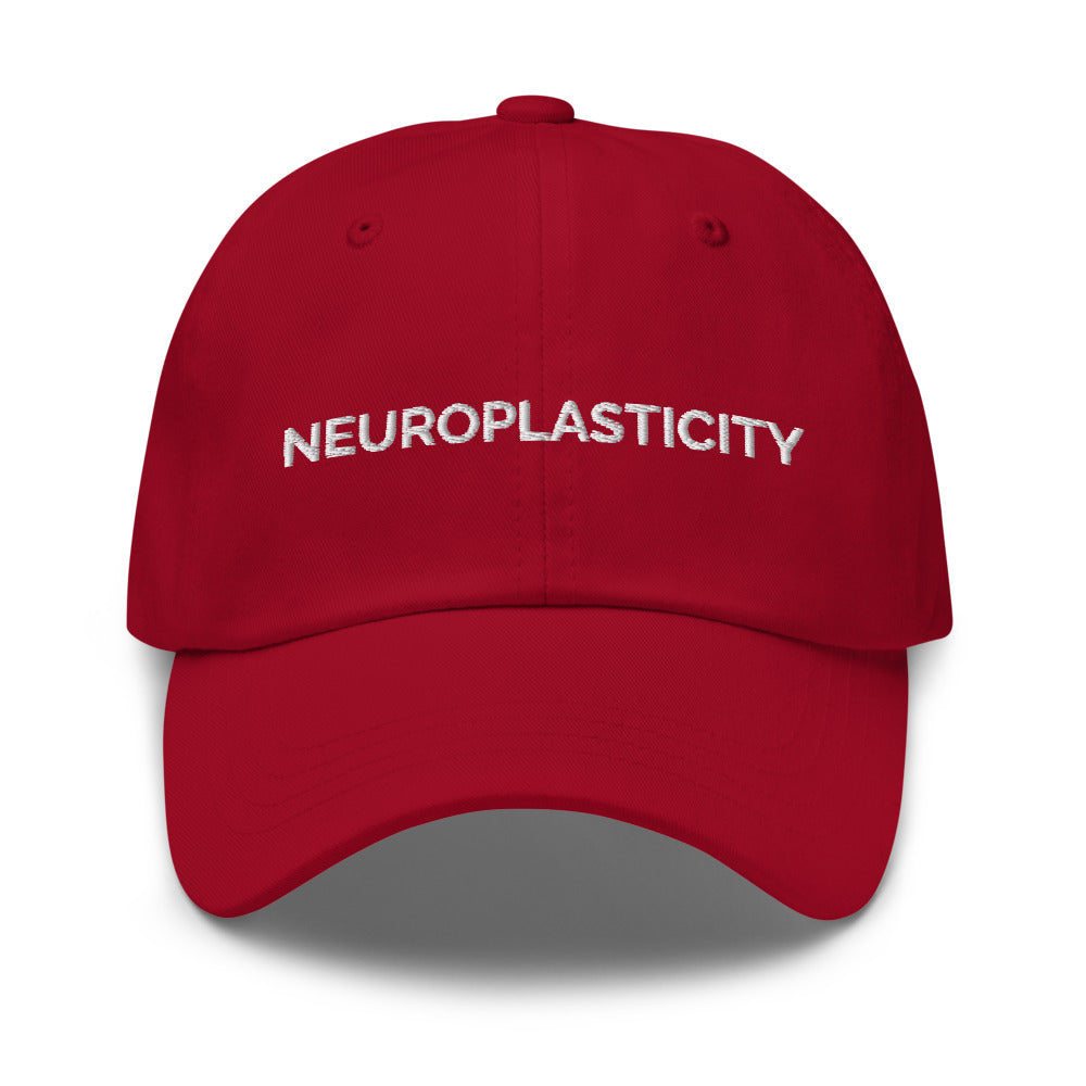 Neuroplasticity Hat - Cranberry