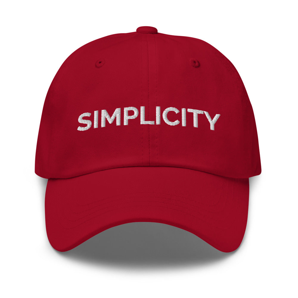 Simplicity Hat - Cranberry