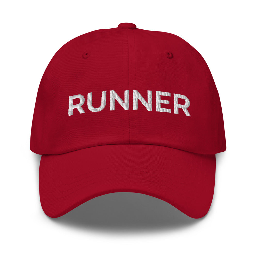 Runner Hat - Cranberry