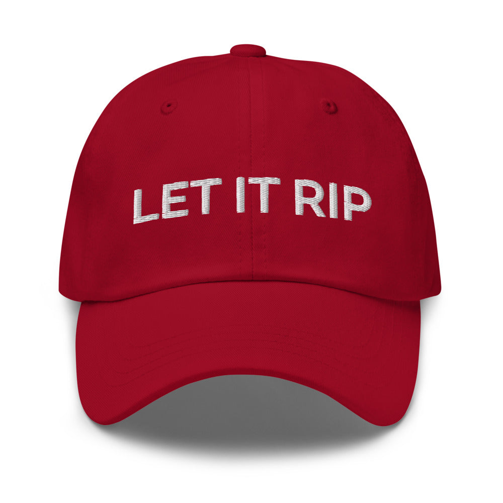 Let It Rip Hat - Cranberry